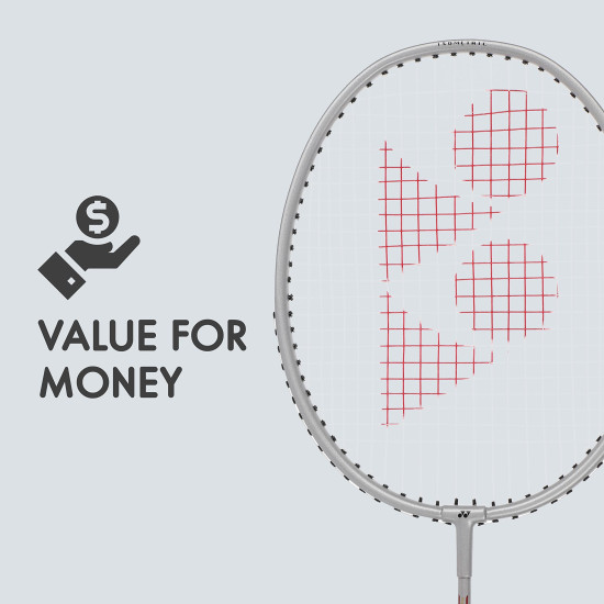 YONEX GR 303i Aluminium Strung Badminton Racket - High Durability for Beginners