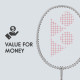 YONEX GR 303i Aluminium Strung Badminton Racket - High Durability for Beginners