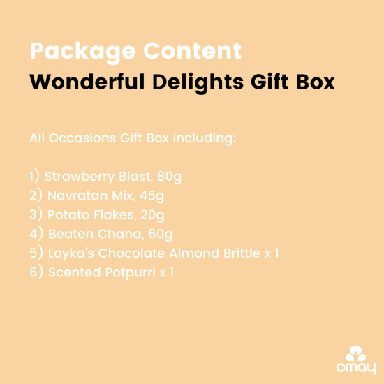 Omay Foods Wonderful Delights Gift Box - Perfect Mother's Day Gift