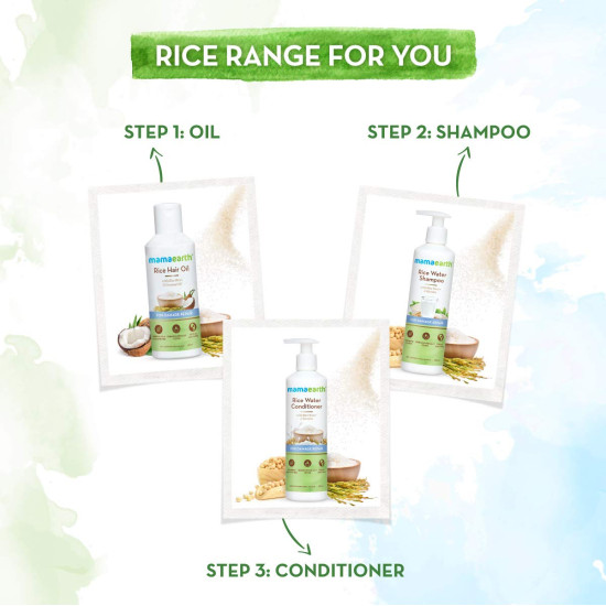 Mamaearth Rice Water Conditioner 250Ml - Frizz Control