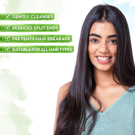 Mamaearth Rice Water Shampoo - Damage Repair & Split End Reduction