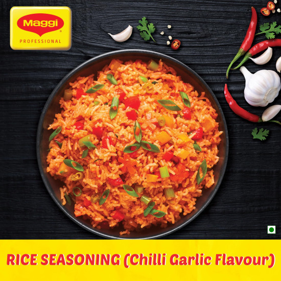 MAGGI Professional Rice Seasoning - Chilli Garlic Flavour, 200g Pouch MAGGI Professional Rice Seasoning - Chilli Garlic Flavour, 200g Pouch