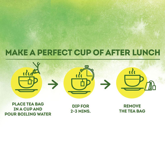 Lipton SipNDigest Spiced Green Tea Bags - Natural Digestive Aid
