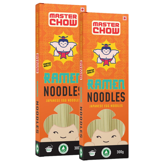 MasterChow Japanese Ramen Noodles - Authentic Taste in 10 Minutes
