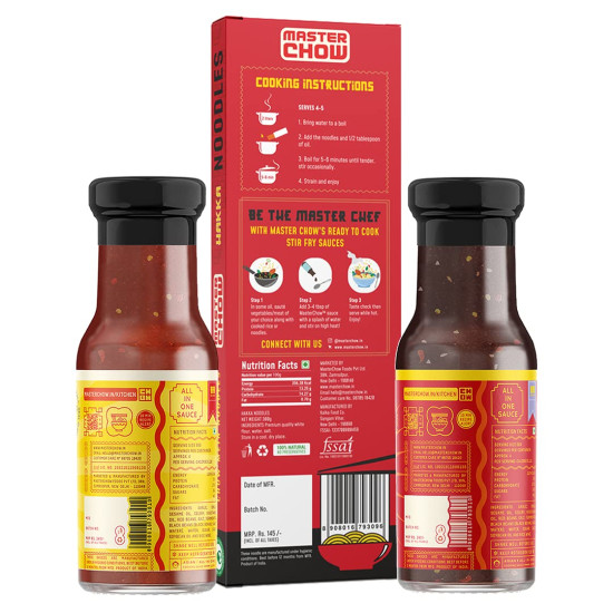 MasterChow Sweet and Spicy Noodle Pack - Quick and Flavorful Meals