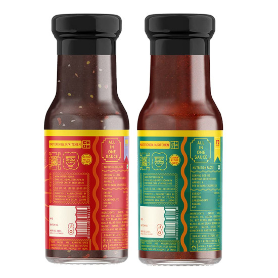 MasterChow Chilli Chicken/Paneer Kit - Authentic Indo-Chinese Sauces