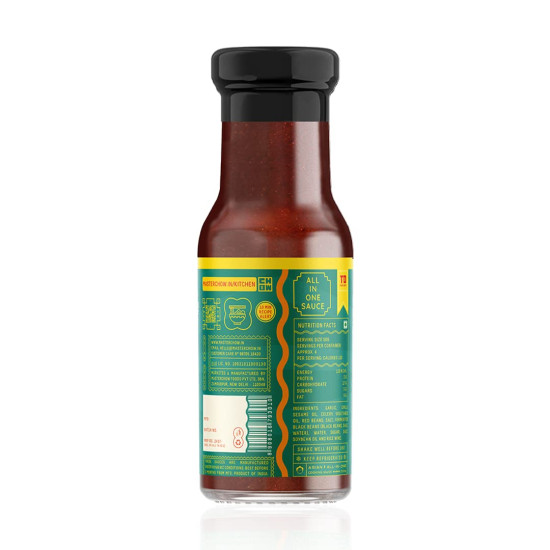 MasterChow Kolkata King Spicy Schezwan Stir Fry Cooking Sauce - Authentic Indo-Chinese Flavor