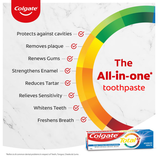 Colgate Total Whole Mouth Health Antibacterial Toothpaste - Advanced Germ Protection