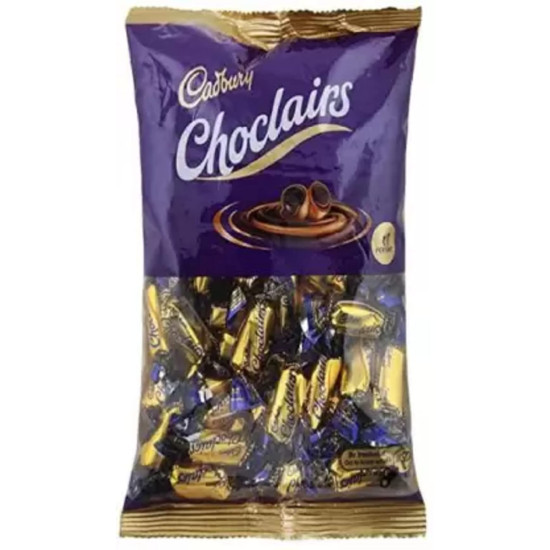 Cadbury Eclairs Chocolairs 100 Pcs Bars - Unforgettable Milk Chocolate Delight