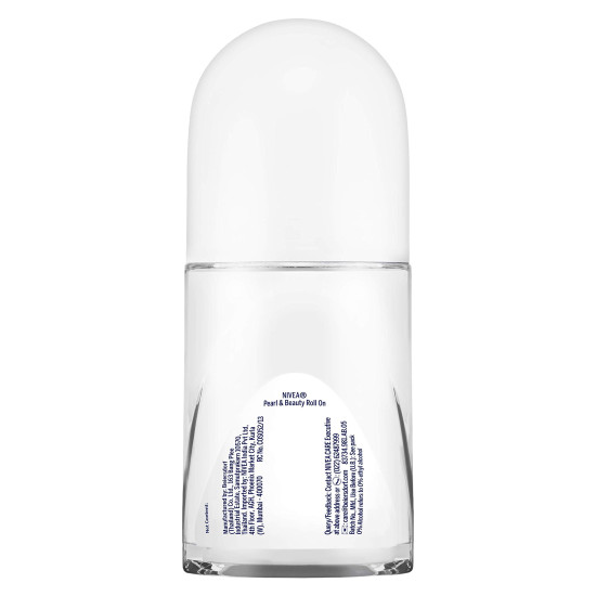 NIVEA Pearl and Beauty 50ml Deo Roll On - 48H Smooth Underarms