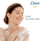 Dove Gentle Exfoliating Nourishing Body Wash 800 ml - Deep Nourishment for Softer Skin