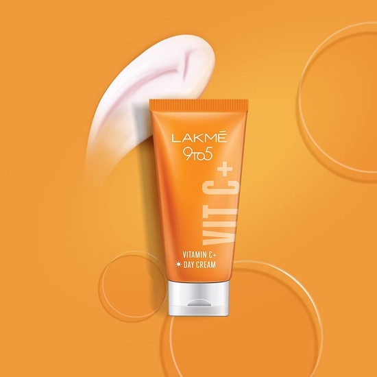 Lakme 9to5 Vitamin C+ Day Cream - For Bright, Glowing Skin