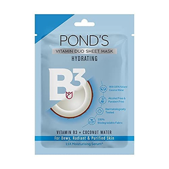 POND'S Hydrating Sheet Mask - Natural Coconut Water & Vitamin B3