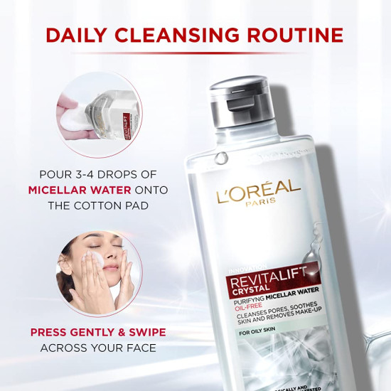 L'Oréal Paris Purifying Micellar Water - Oil-Free Makeup Remover