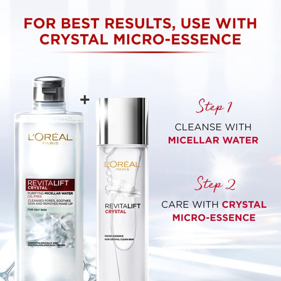 L'Oréal Paris Purifying Micellar Water - Oil-Free Makeup Remover