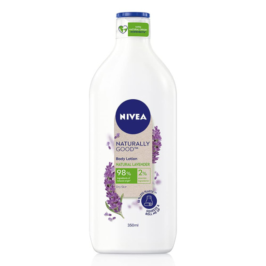 Nivea Naturally Good Lavender Body Lotion - 98% Natural Origin