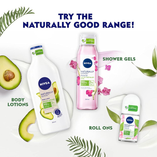 Nivea Naturally Good Deodorant - Bio Aloe Vera for Women, 75 ml