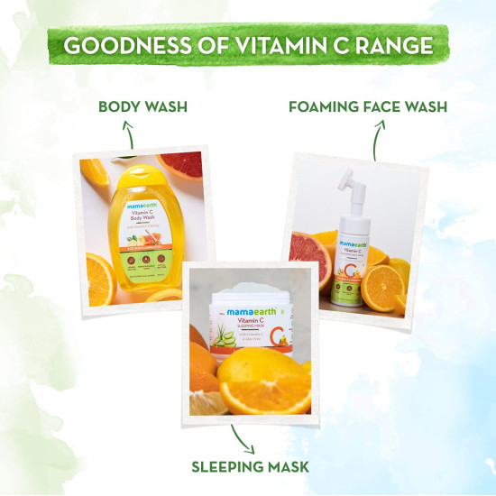 Mamaearth Vitamin C Ultra Light Gel Oil-Free Moisturizer - Glowing Hydration