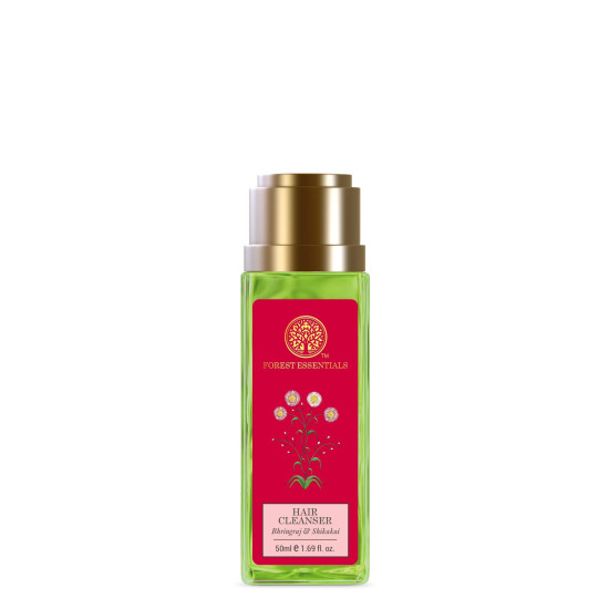 Forest Essentials Hair Cleanser - Bhringraj & Shikakai and Amla, Honey & Mulethi - Nourishing Hair Care