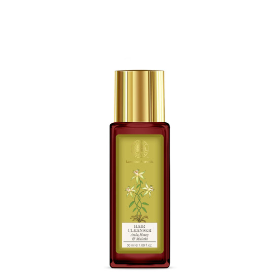 Forest Essentials Hair Cleanser - Bhringraj & Shikakai and Amla, Honey & Mulethi - Nourishing Hair Care