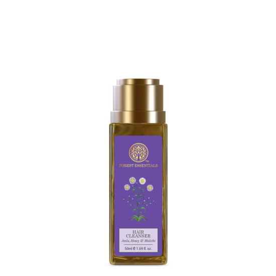 Forest Essentials Hair Cleanser - Bhringraj & Shikakai and Amla, Honey & Mulethi - Nourishing Hair Care