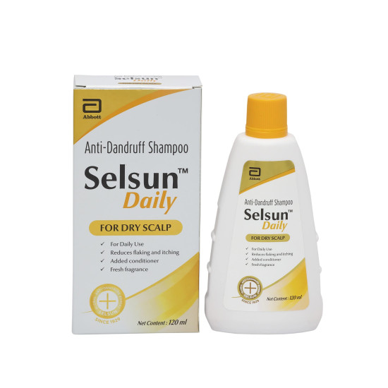 Abbott Selsun Daily Anti-Dandruff Shampoo 240ml - Dandruff Relief & Conditioning
