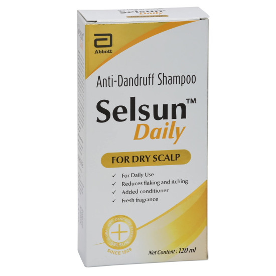 Abbott Selsun Daily Anti-Dandruff Shampoo 240ml - Dandruff Relief & Conditioning