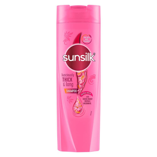 Sunsilk Lusciously Thick & Long Shampoo 180 ml - For Thicker, Fuller Hair