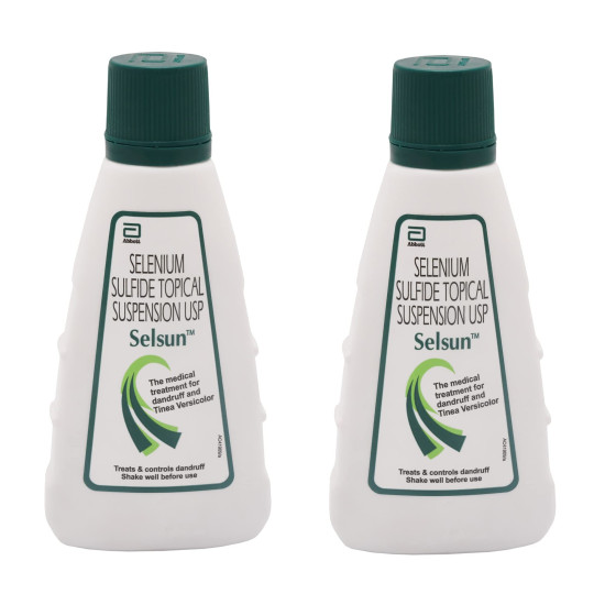 Abbott Selsun Suspension Anti Dandruff Shampoo - Effective Dandruff Solution