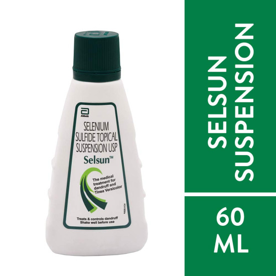 Abbott Selsun Suspension Anti Dandruff Shampoo - Effective Dandruff Solution