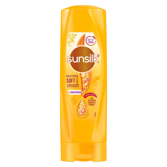 Sunsilk Nourishing Soft & Smooth Conditioner 180 ml - Enriched with Egg Ceramide Complex
