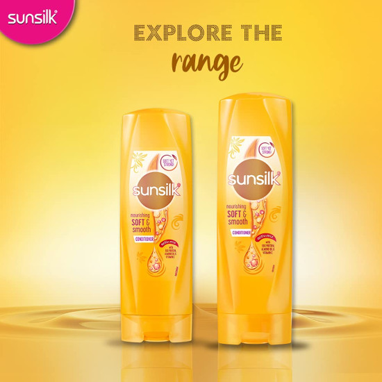 Sunsilk Nourishing Soft & Smooth Conditioner 180 ml - Enriched with Egg Ceramide Complex