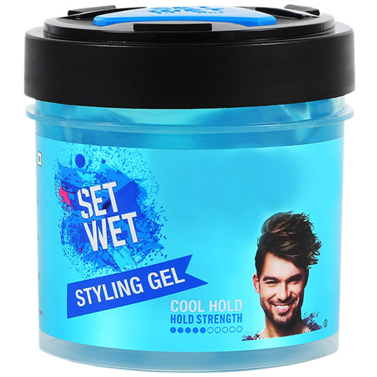 Set Wet Extreme Hold Hair Spray & Cool Hold Hair Gel for Men - Long-lasting Style