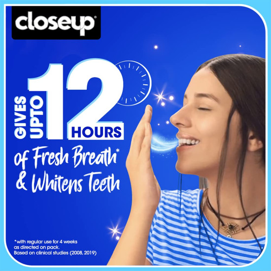 Closeup Cool Breeze Toothpaste - Instant Freshness & Long-lasting Fresh Breath