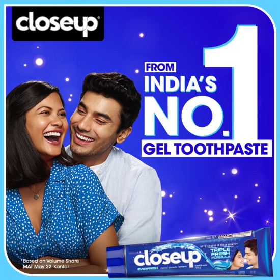 Closeup Cool Breeze Toothpaste - Instant Freshness & Long-lasting Fresh Breath