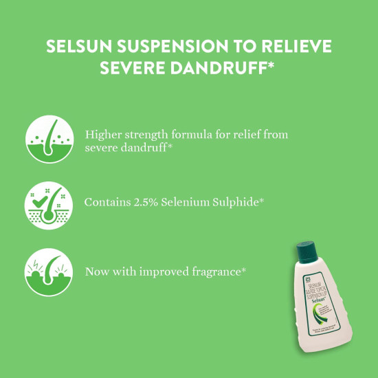 Abbott Selsun Daily Anti-Dandruff Shampoo - Effective Dandruff Control
