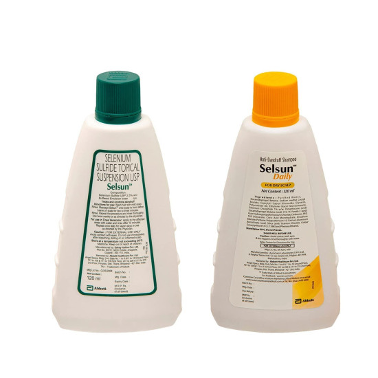 Abbott Selsun Daily Anti-Dandruff Shampoo - Effective Dandruff Control