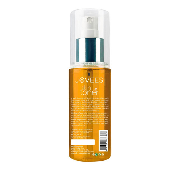 JOVEES Herbal Honey Toner - Cleanses & Moisturises