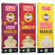 MasterChow Assorted Noodle Pack - Quick, Delicious Asian Flavors