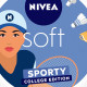 Nivea Soft Moisturizer - Sporty College Edition 100 ml