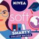 Nivea Soft Moisturizer - Non Sticky Cream for Face, Hand & Body