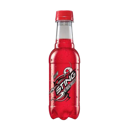 Sting Energy Drink Bottle, 250 ml - Electrifying Energy