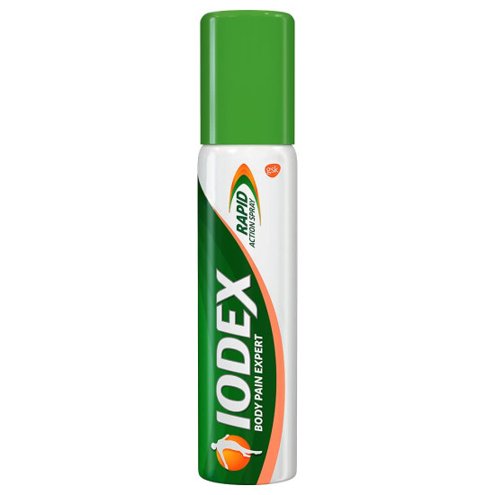 Iodex Rapid Action Pain Relief Spray 60g - Fast Pain Relief