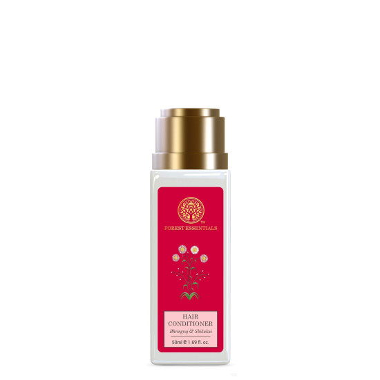 Forest Essentials Ayurvedic Bhring Raj Herb Enriched Head Massage Oil & Conditioner - Natural Hair Care