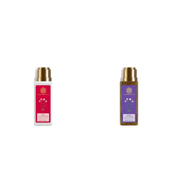 Forest Essentials Hair Conditioner & Cleanser Duo - Nourishing Hair Care