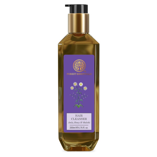Forest Essentials Hair Cleanser - Bhringraj, Shikakai, Amla & Honey - Hair Regrowth Solution