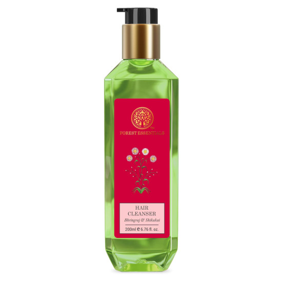 Forest Essentials Hair Cleanser - Bhringraj, Shikakai, Amla & Honey - Hair Regrowth Solution