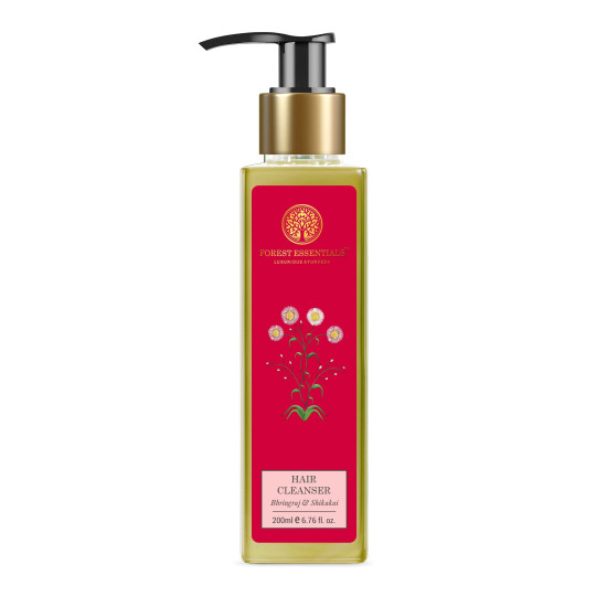 Forest Essentials Hair Cleanser - Bhringraj, Shikakai, Amla & Honey - Hair Regrowth Solution