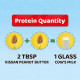 Kissan Crunchy Peanut Butter - High Protein & Naturally Gluten-Free