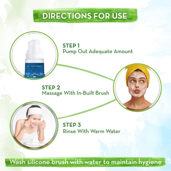 Mamaearth Aqua Glow Face Wash - Intense Hydration with Himalayan Thermal Water
